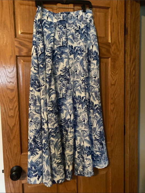 Nylon Apparel. Dresses & Skirts - Summer palazzo pants. Side zipper and pockets.